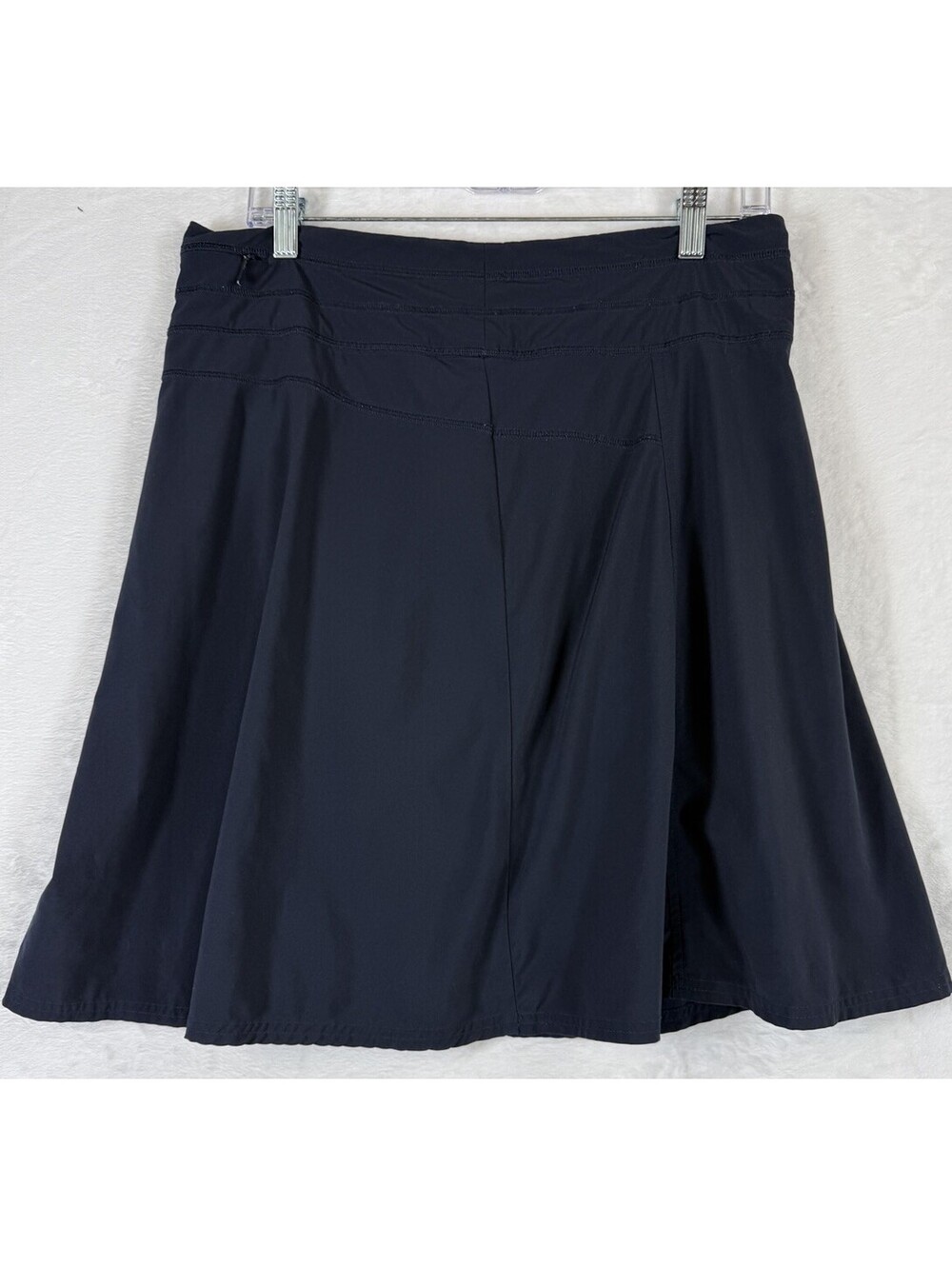 Athleta All Day Skort 8 Tall Navy Blue High Waist Womens